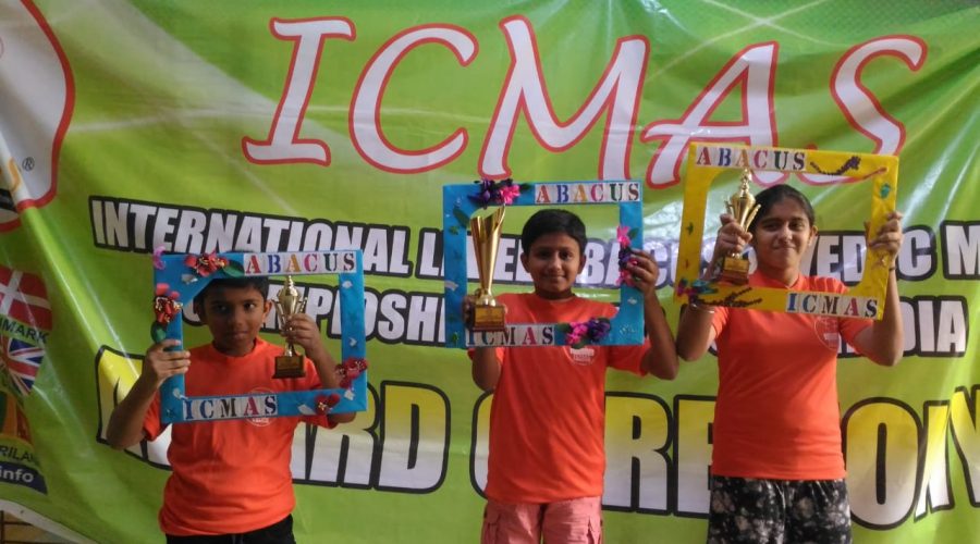 ICMAS - Abacus Classes Succesful Students